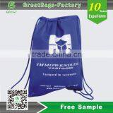 Rush Order Promotional Cinch Sacks Canvas Bag Drawstring thumbnail-5