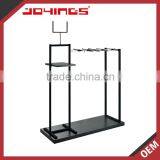 China Supplier Black Color Heavy Duty Multi-Functional Garment Rack thumbnail-1