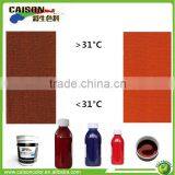 Heat Sensitive Paste Pigments for Fabric Printing