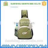 Only One Strap Mountaineering Triangle Vintage Canvas Backpack thumbnail-4