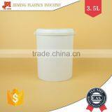 Cylindrical Plastic Barrels, 1Gallon Plastic Coating Container, Buckets With Lid thumbnail-1