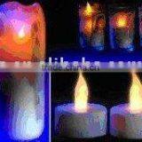 5mm Round Hat, Fast Flashing Led,amber/yellow Color,build-in IC; Used as Lighting Candle