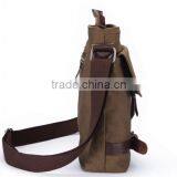 Designer Canvas Shoulder Handbags Leather Handles thumbnail-3