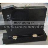 Shanxi Black Granite Tombstone