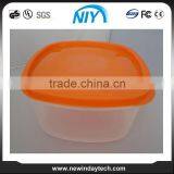 7 Sets Microwave Plastic Food Preserving Box, Container With Colorful Lid thumbnail-3