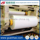 jumbo roll semi gloss label material, self adhesive material for color label