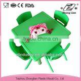 School Plastic Colorful Cheap Eco-friendly Tables and Chair Sets thumbnail-2