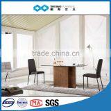 high end furniture tempered glass dining sets