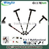 Wholesale well designed strong metal nordic walking stick