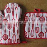 Kitchen Textile Pigment Printing Pot Holder Set Wholesale China Supplier thumbnail-1