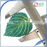 Leaves Shape Stone Rhinestone Accessories ,Resin Cabochon Gemstone ,Garment Gemstone,can Make 2holes thumbnail-2