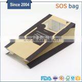 Online Shopping Greaseproof Fast Food Paper Bag Used in Noshery or Supermarkets thumbnail-1