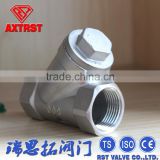 Factory price Thread stainless steel y Type strainer
