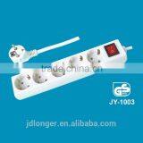 Hot Sale High Quality 5 Way Switch Extension Socket Power Strip GS CE 16A 220V China Socket