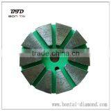 3" Metal Bond Hook and Loop Fastener Backed Grinding Pad for Polishing Concrete Floor thumbnail-5