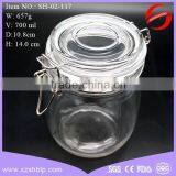 Different Volume Clip Top Glass Jars With Hinged Lids thumbnail-2