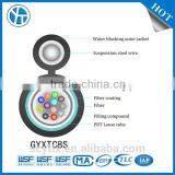 GYXTC8S Metallic Strength Member Fig.8 Self-supporting Steel PE Sheath Outdoor Fiber Optic Cable thumbnail-1