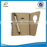 A6 Eco-friendly Recycled Notebook With Pen