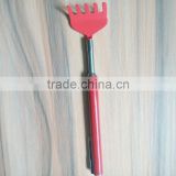Extendable stainless steel personalized back scratcher