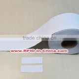 Hot-sale Paper roll rfid sticker for clothing