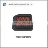 TITAN200/CG125 Motorcycle Air Filter High Quality thumbnail-1