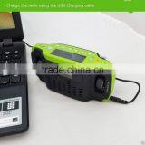 AM FM BANDS SOLAR POWER RADIO CAMPING Emergency Radio With LED Light thumbnail-3