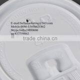 Plastic Lid for Cold Drinking Paper Cup, White Plastic Tear Tab Lid thumbnail-5