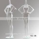 Fashion Modeling Long Neck Female Fiberglass Sexy Mannequin on Sale thumbnail-4