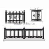 China Wholesale Artistic Design Metal Aluminum Garden Fence for Villa thumbnail-2
