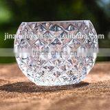 Glass Candelabra,Crystal Candle Wedding Centerpiece,Glass Candle Holder