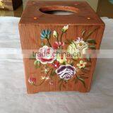 Hand-painted tissue box,tissue paper box,tissue paper holder