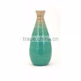 High Quality Best Selling Spun Bamboo Laccquer Ombre Style Aqua Vase From Vietnam thumbnail-1