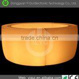 Hot Sale Modern Bar Chairs With 16 Changing Color Led Table