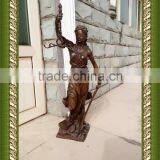 Western Europe Style Bronze Firgure Statue For Garden Statue Sculpture Decoration thumbnail-4