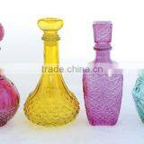 Diamond Glass Rio Drink Bottle With Cork thumbnail-1