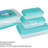 6pcs Rect Storage Container Plastic Food Box thumbnail-1