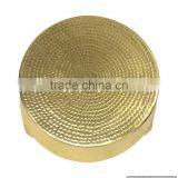 Golden Hammered Metal Aluminium Cake Stand thumbnail-1