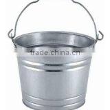 Galvanized Household Metal Garden Bucket With Handle thumbnail-2