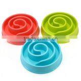 Wholesale Plastic Slow Feed Dog Food Bowl thumbnail-1