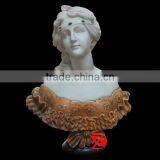 Beautiful Woman Marble Bust Sculpture thumbnail-1