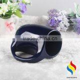 Funny Ball Shape 3D Ceramic Coffee Mugs thumbnail-1