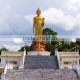 High Quality High Quality Antique Bronze Standing Buddha Statue thumbnail-2