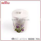 Supermarket Porcelain Like Melamine 350ml Handled Plastic Cup With Lid thumbnail-1