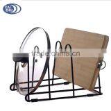 Kitchen Metal Pan Pot Lid Holder Rack Caizhu thumbnail-3