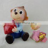 Resin Monkey Figurine for Valentine Decoration thumbnail-2
