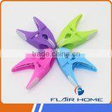 Fashion Design Strong Durable Plastic Clothes Hanging Pegs With Rubber thumbnail-1