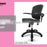 Adjustable Seat Height Office Chair With Five Wheels, Fabric Ergonomic Executive Chair thumbnail-2