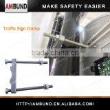 Pull Hoop Traffic Safety Road Signs Fix Clamps thumbnail-2