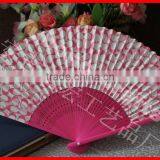 Both Sides Printing Bamboo Paper Fan in Japanese Style thumbnail-1
