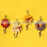 Creative Resin Wall Hook Home Decorative Wall Hook Flowers Wall Hook thumbnail-6